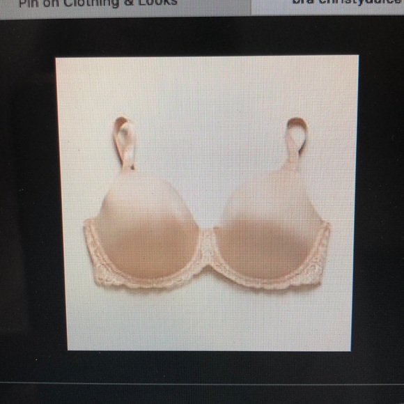 NWT TRUE&Co “Christy” bra for BEZZLER, dulce 34E - Picture 4 of 5